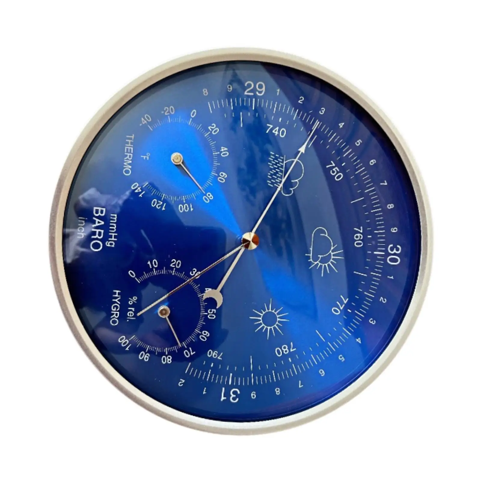 

Barometer Thermometer Hygrometer 3 in 1 Practical Premium Household Wall Mounted