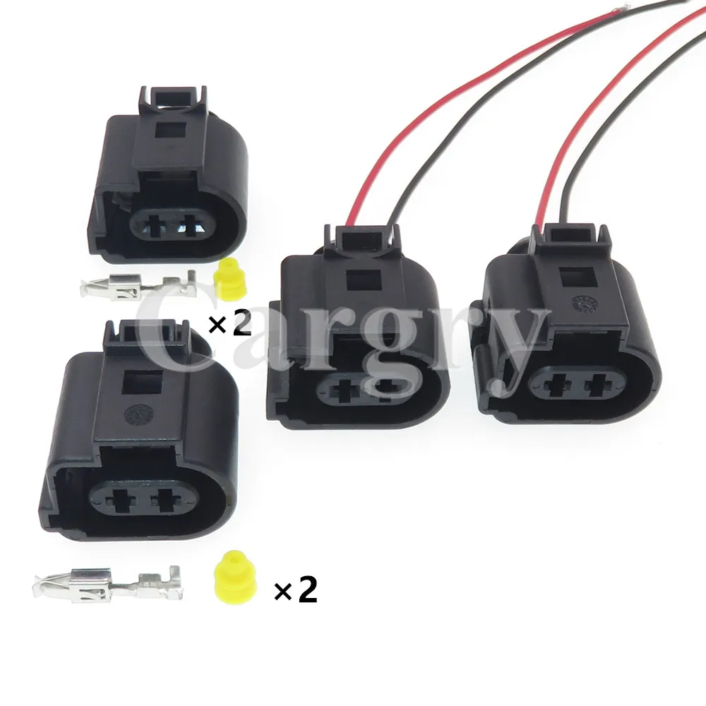 

1 комплект 2P 2-1355339-2 2-1355200-2 Автомобильный проводной разъем, автомобильный Водонепроницаемый Кабельный соединитель с проводами