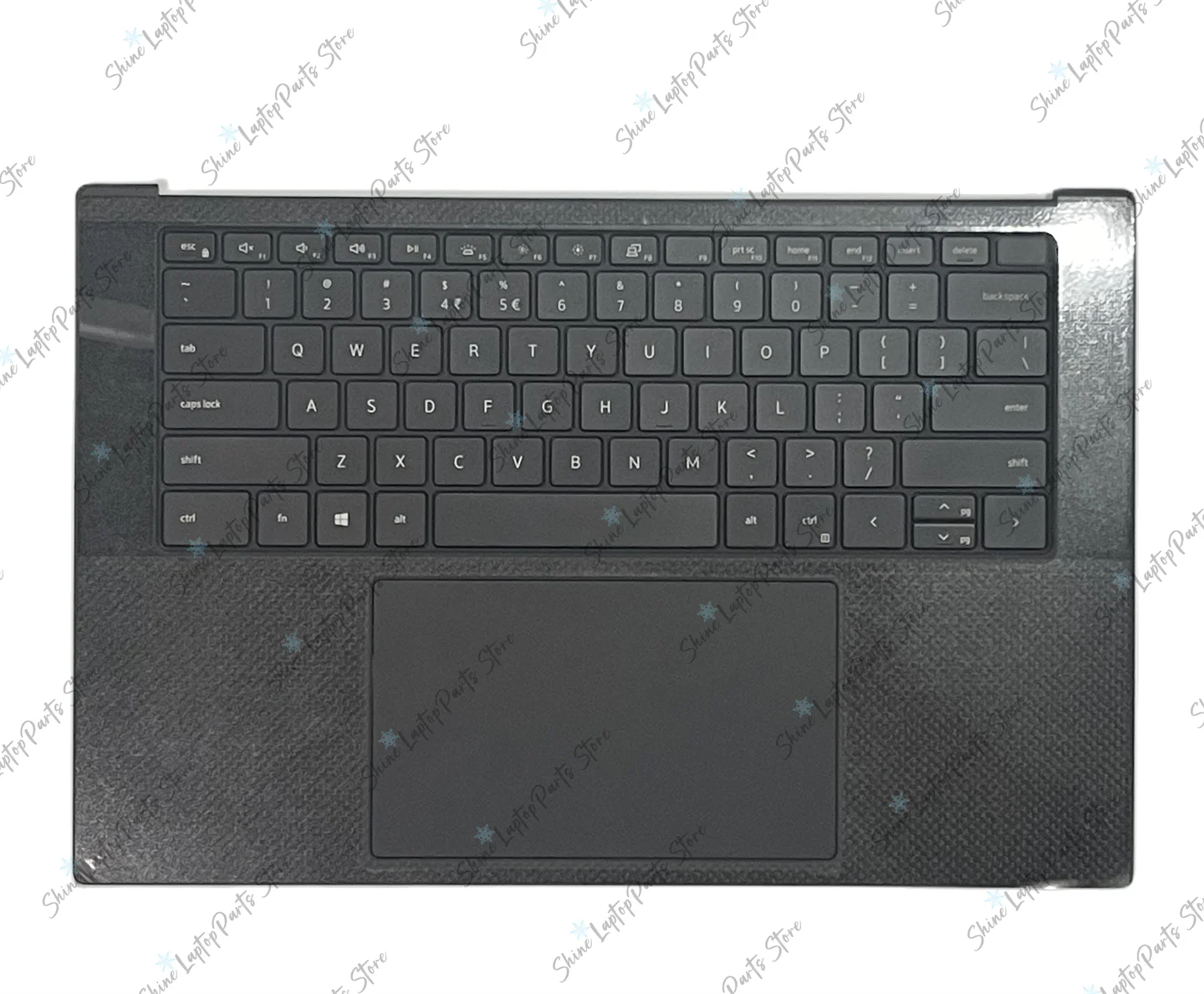 Imagem -02 - Laptop Capa Superior Case Keyboard Palmrest Dell Xps15 9500 9510 9520 9530 Precisão 5550 5560 5570 5580 us c