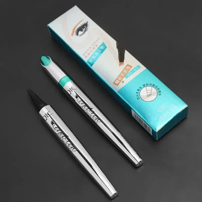 QIC 5 สี Liquid ดินสอเขียนคิ้วอาชีพ Eyebrow ปากกากันน้ําติดทนนานธรรมชาติหนา Eyebrow Tint Enhancer เครื่องสําอาง