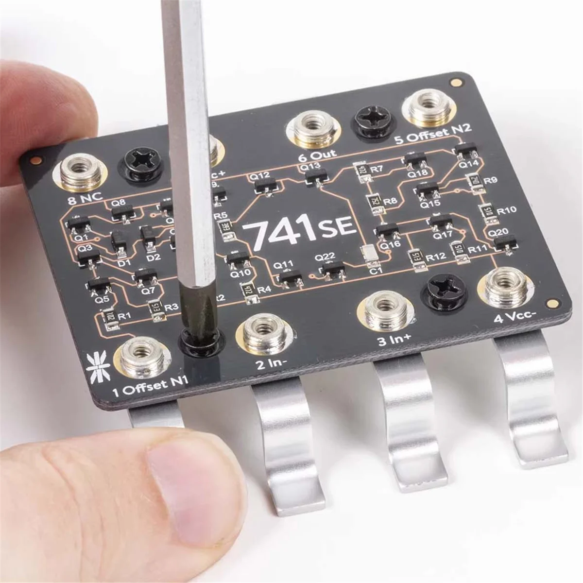 DQ2G 741 Learning Kit for Operational Amplifier Principles Transistor, Fabrication, Chip, and Analog Circuit Components