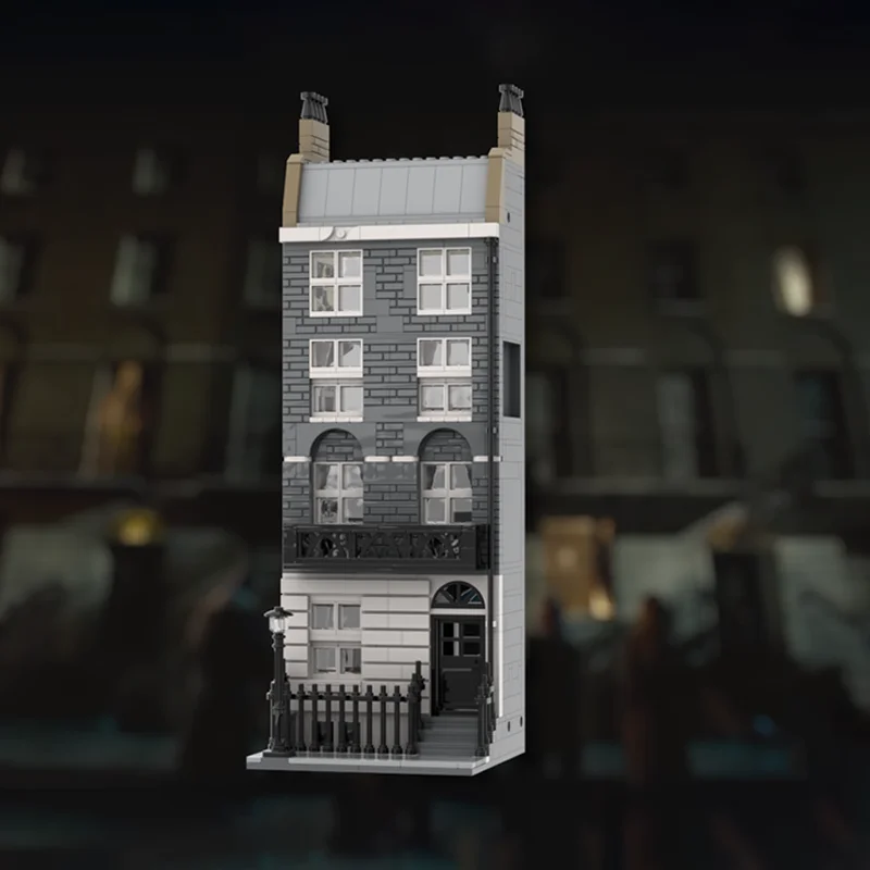 1009 pièces MOC Creative Street View maisons de luxe modèle modulaire Architecture bloc de construction bricolage éducation assemblage enfants jouets cadeaux