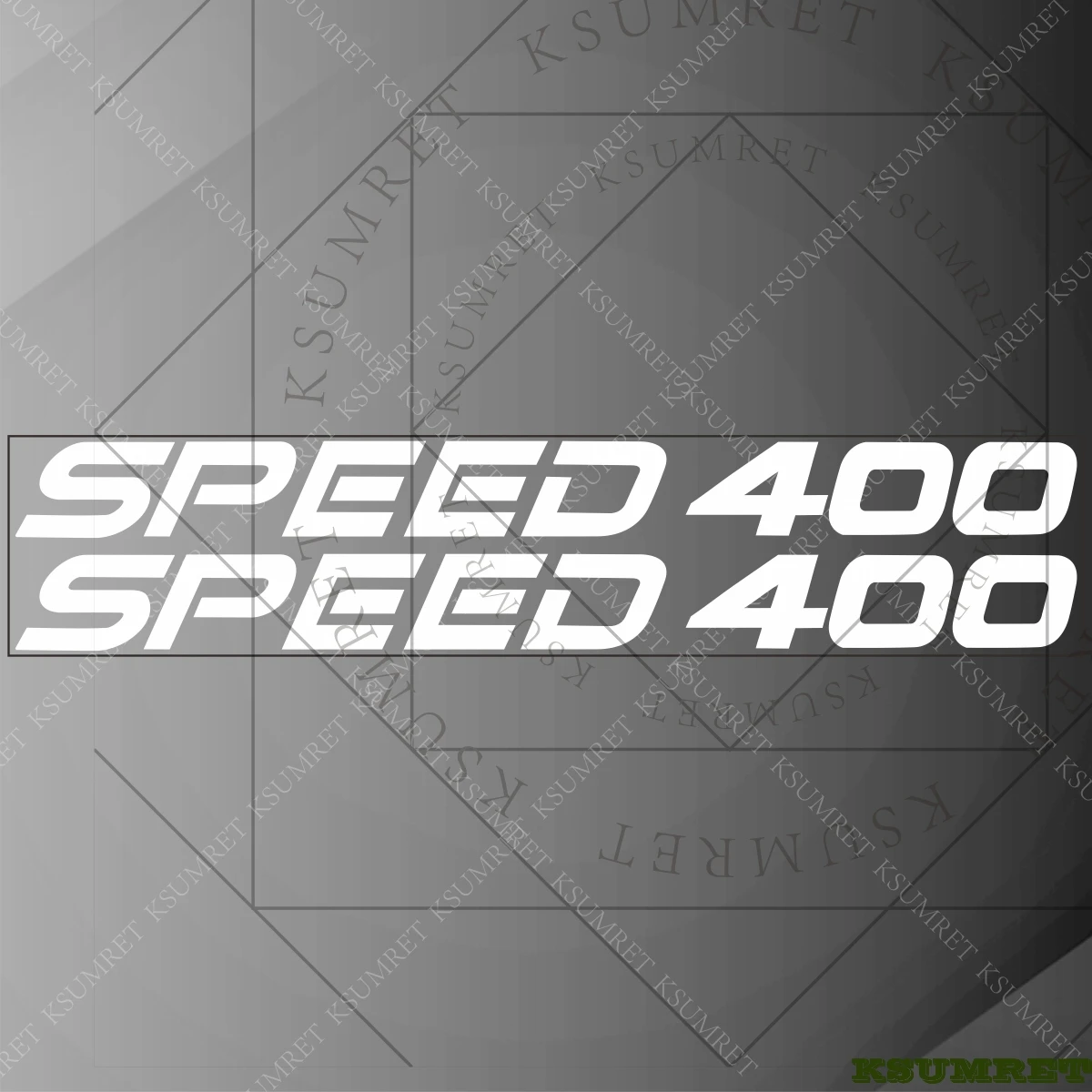 

Наклейки для мотоциклов Triumph SPEED 400, аксессуары, гоночный логотип, наклейка на бак, эмблема, водонепроницаемая, для самостоятельного изготовления
