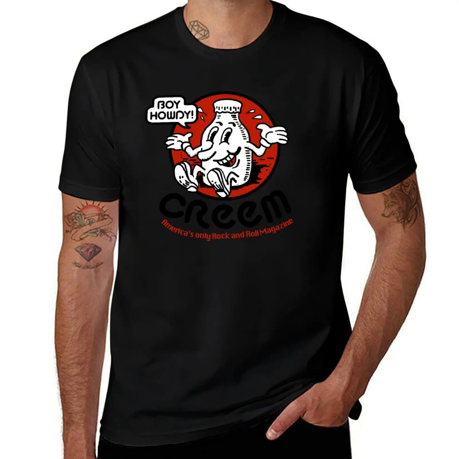 Old Creem Magazine T-Shirt sports fans oversizeds cheap stuff designer shirts mens graphic t-shirts