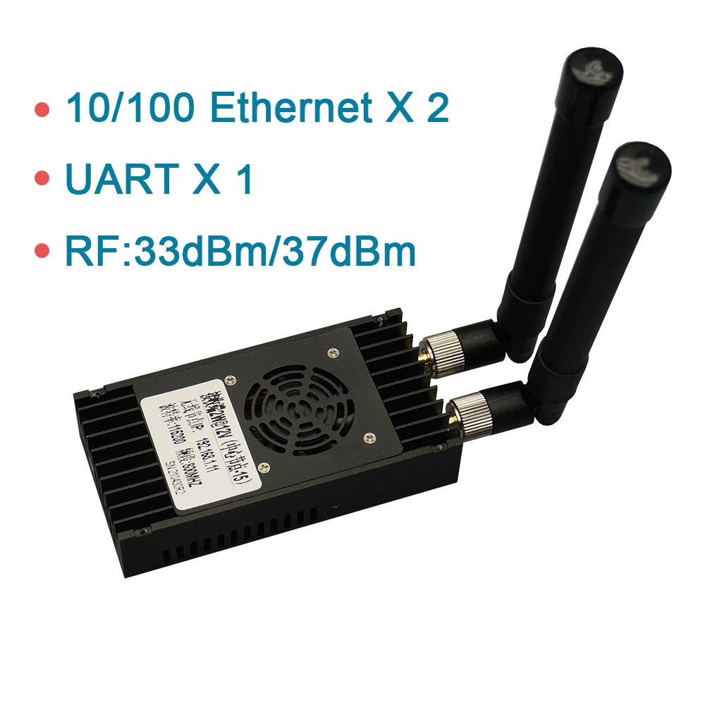 33dBm/37dBm High transmitting power Long Range  remote wireless image/data transmission module Wireless Repeater/Bridge