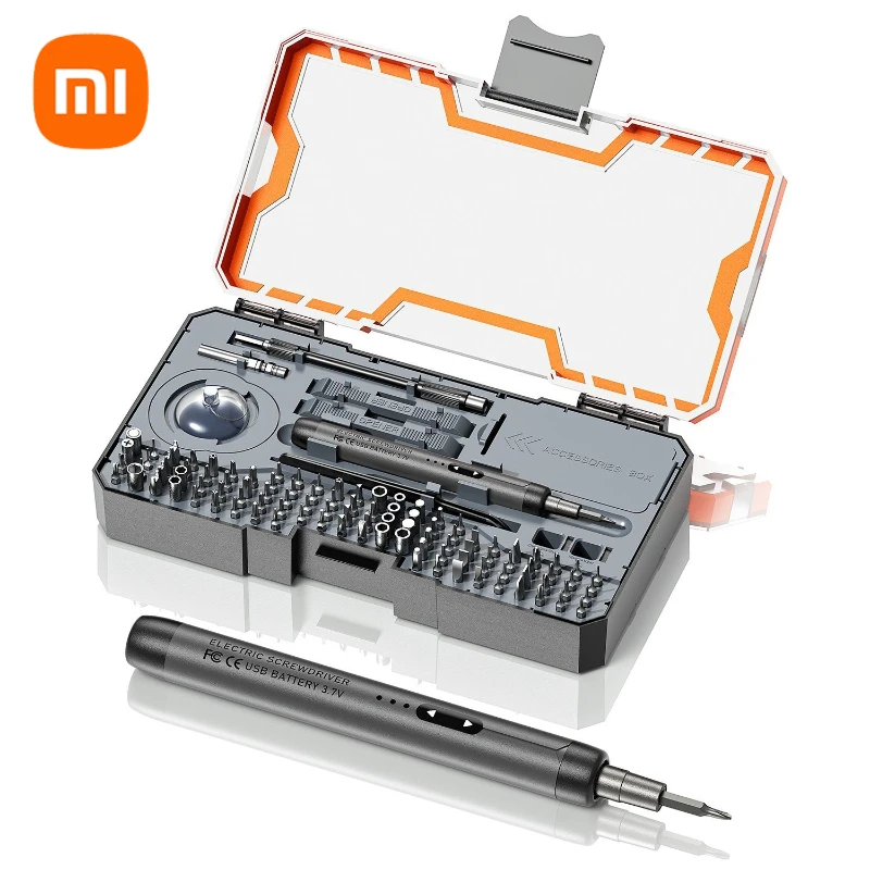 Xiaomi Mini Electric Screwdriver Multifunctional Rechargeable Home Screwdriver Small Electric Screwdriver Set Combination Tool