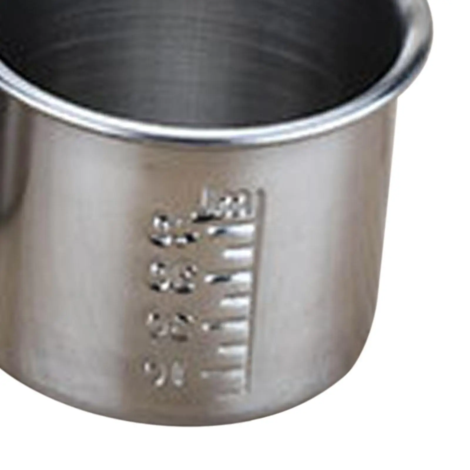 Premium Stainless Steel Medicine Cup with Clear Measurements in ML and OZ Multipurpose Measuring Tool for Hospital Kitchen
