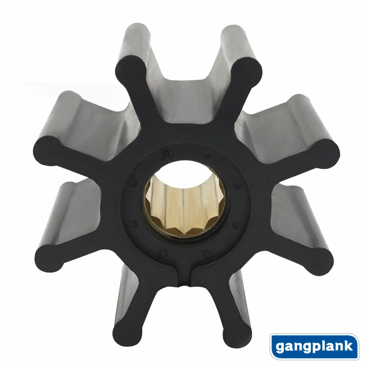 

For Sherwood Pump Impeller Shipboard Seawater Pump Inboard Flexible Rubber Impeller 18200K