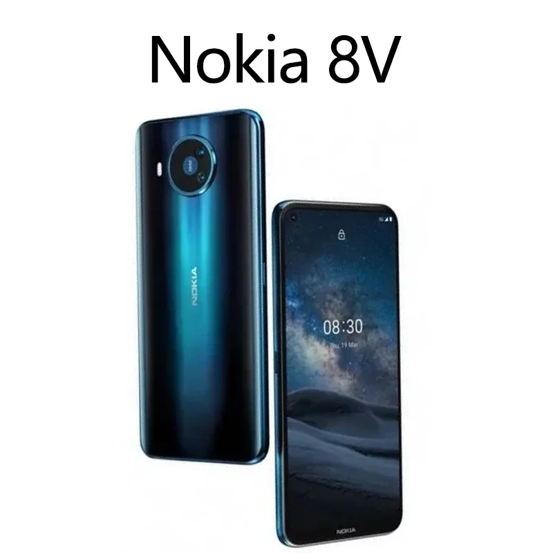 Nokia 8V 4g 64MP Cameraoriginal CPU Qualcomm Snapdragon 765G SmartPhoneA Battery capacity 4500mAh used phone