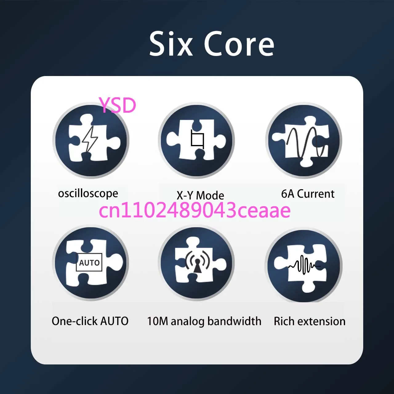 SCO2 قناة مزدوجة محمولة مع معدل أخذ العينات 50 متر 10 متر عرض النطاق الترددي التناظري القياس الحالي لإصلاح الهاتف المحمول