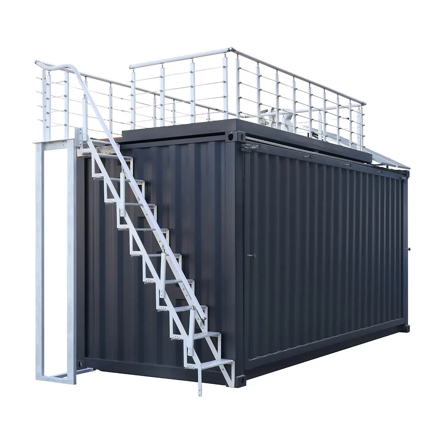 Sliding Out Container House Mobile Expandable Container Housing Plug-and Play Expandable Site Cabins with Power  Utilities Ready