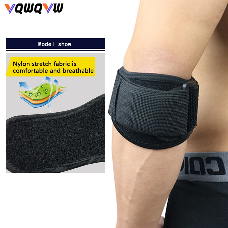 

1Pcs Elbow Brace Golfer's Pain Relief with Compression Pad, Wrist Sweatband for Basketball Football Tennis Volleyball Men Women