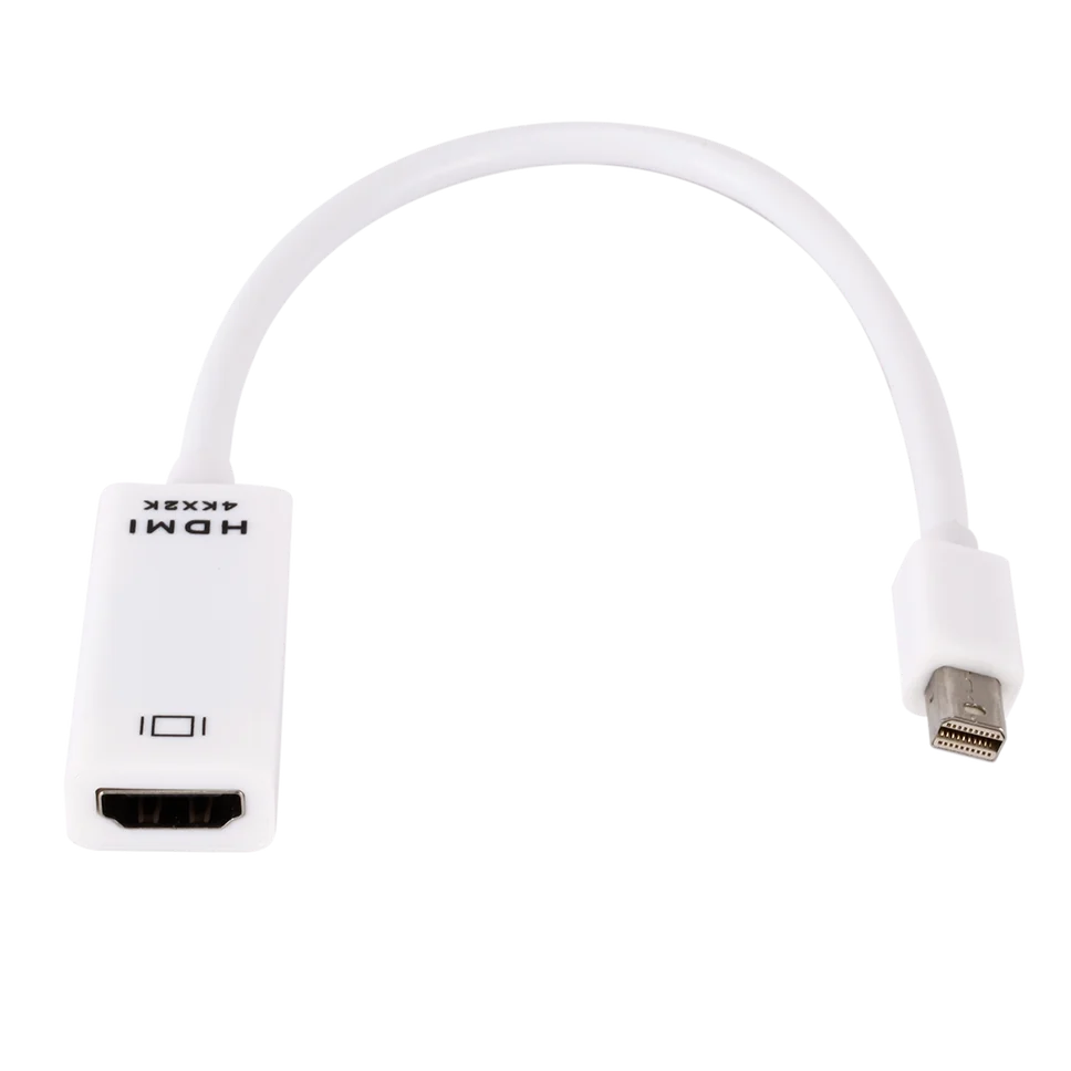 Grwibeou-convertidor 4K Mini DP a HDMI, cable adaptador Thunderbolt 2 Mini Displayport a HDMI para Apple MacBook Air Pro