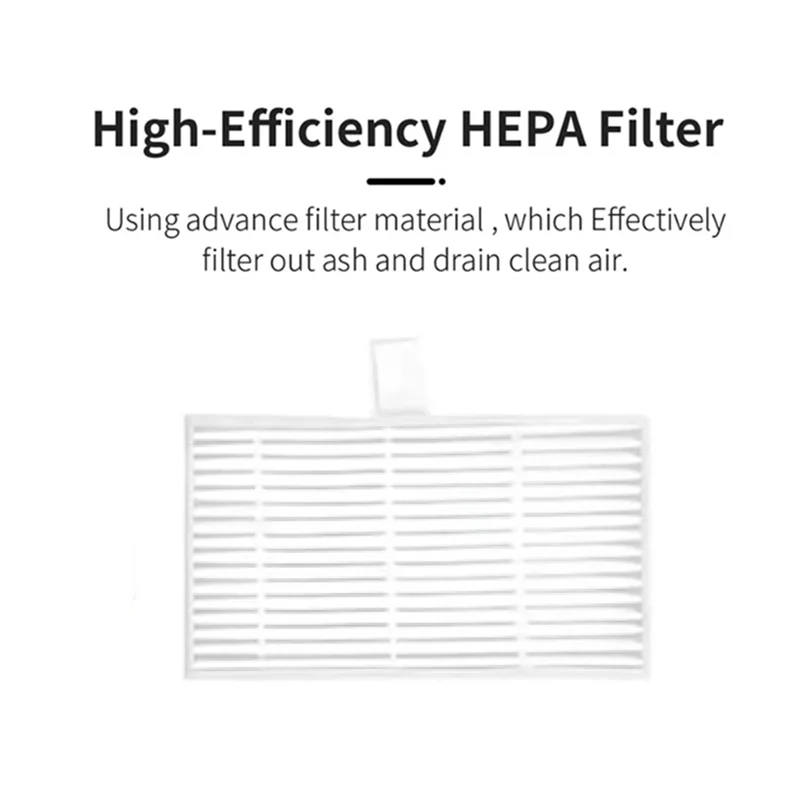 Para Dreame MOVA E20 Pro Plus/Trouver E20 Pro Plus Kit de repuesto-cepillo de vacío, filtro de bolsa de polvo, paño de fregona (10 Uds)-CLIM