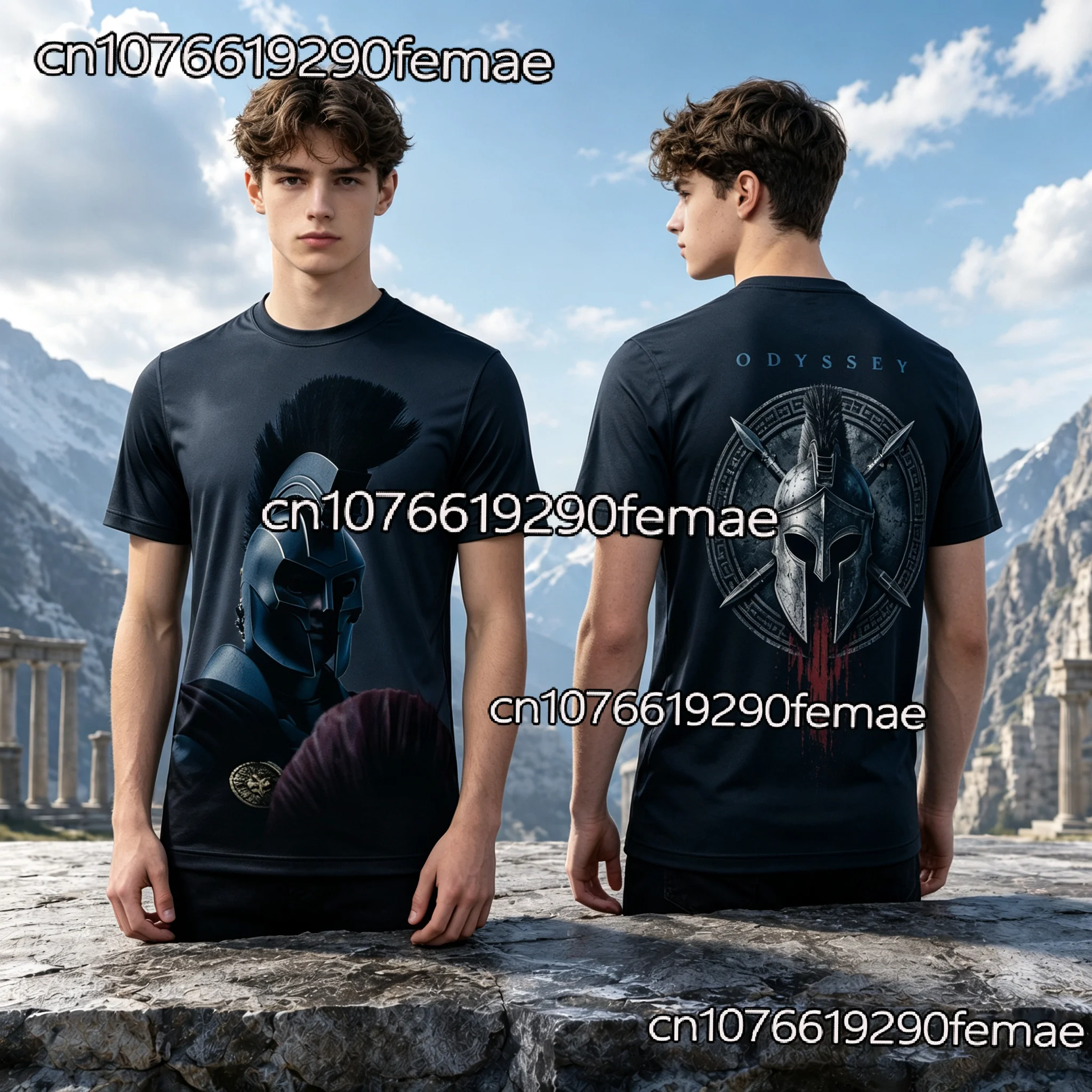 2026 Summer New Kids Odyssey Adventure Print Short Sleeve T-Shirt | Quick Dry Sports Top | Boys Girls Movie Fan Apparel