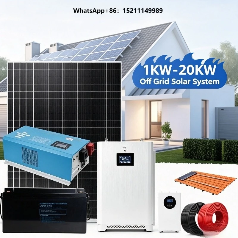 20kW Solar Energy System Grid Solar Generator Home Use custom packaging Wholesale