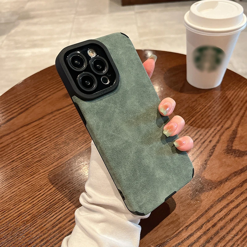 Phone Case Cover For iphone 18 17 17Pro Case Funda 16 15 14 16 12 11 13 Pro 15Pro 16Pro Max Plus mini 17Air Leather Men Women