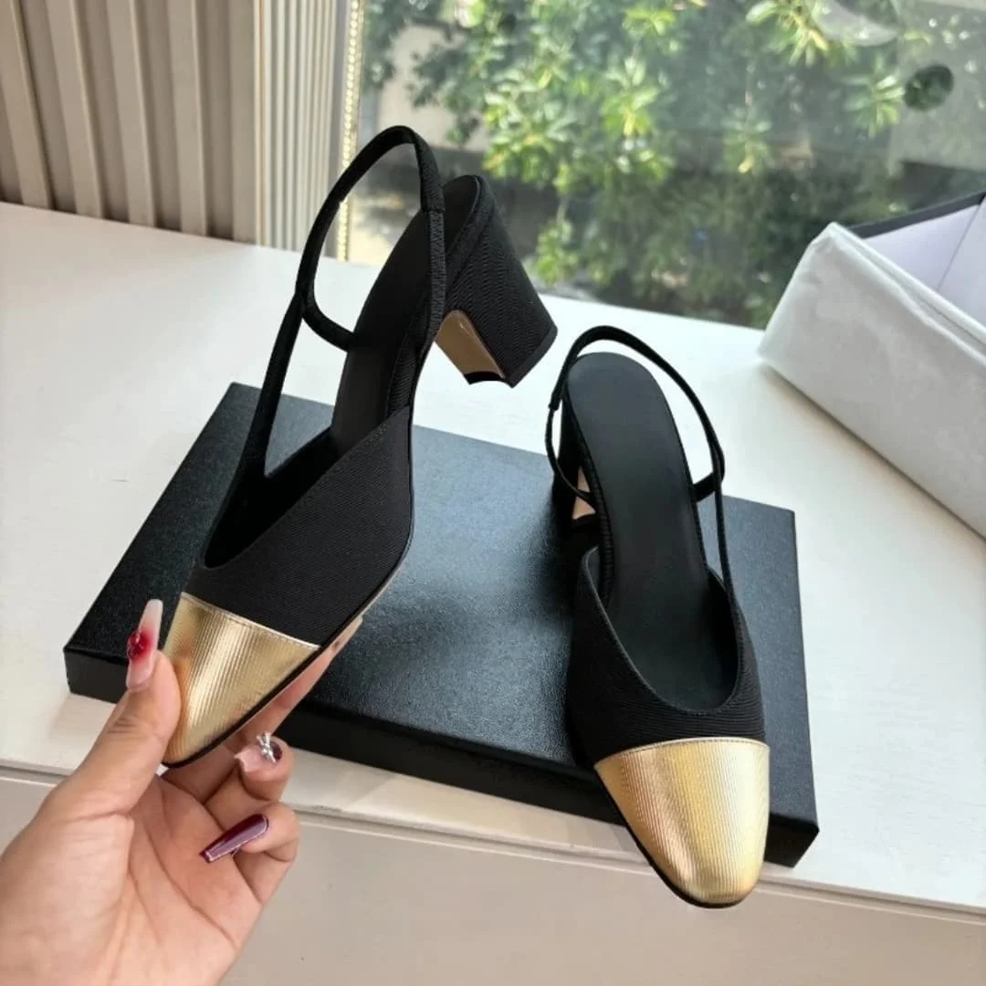 Spring  new hot  model mesh high-heeled sandals with excellent breathability, super high heels, and dual color matching.