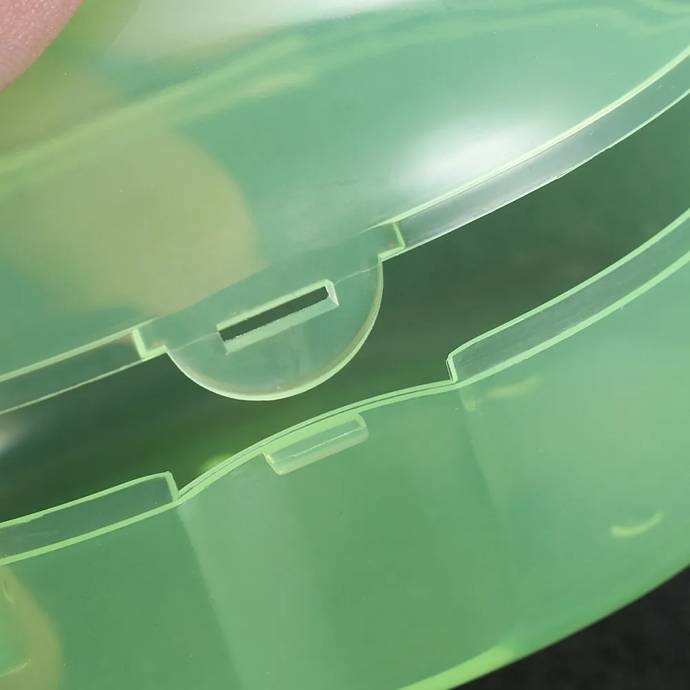 

5Pcs Baby Pacifier Storage Case Dustproof Portable Pacifier Holder Box Universal Infant Newborn Soother Storage with Carry Loop