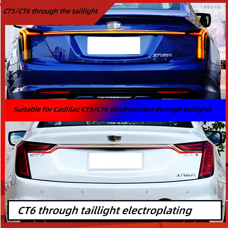 Through taillights for Cadillac CT5 CT6 XT5 XT6 New upgrade