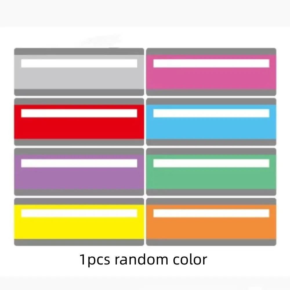PET Plastic Reading Guide Strips Highlighter Colored School supplies Read Strips Dyslexia People Transparent Bookmark