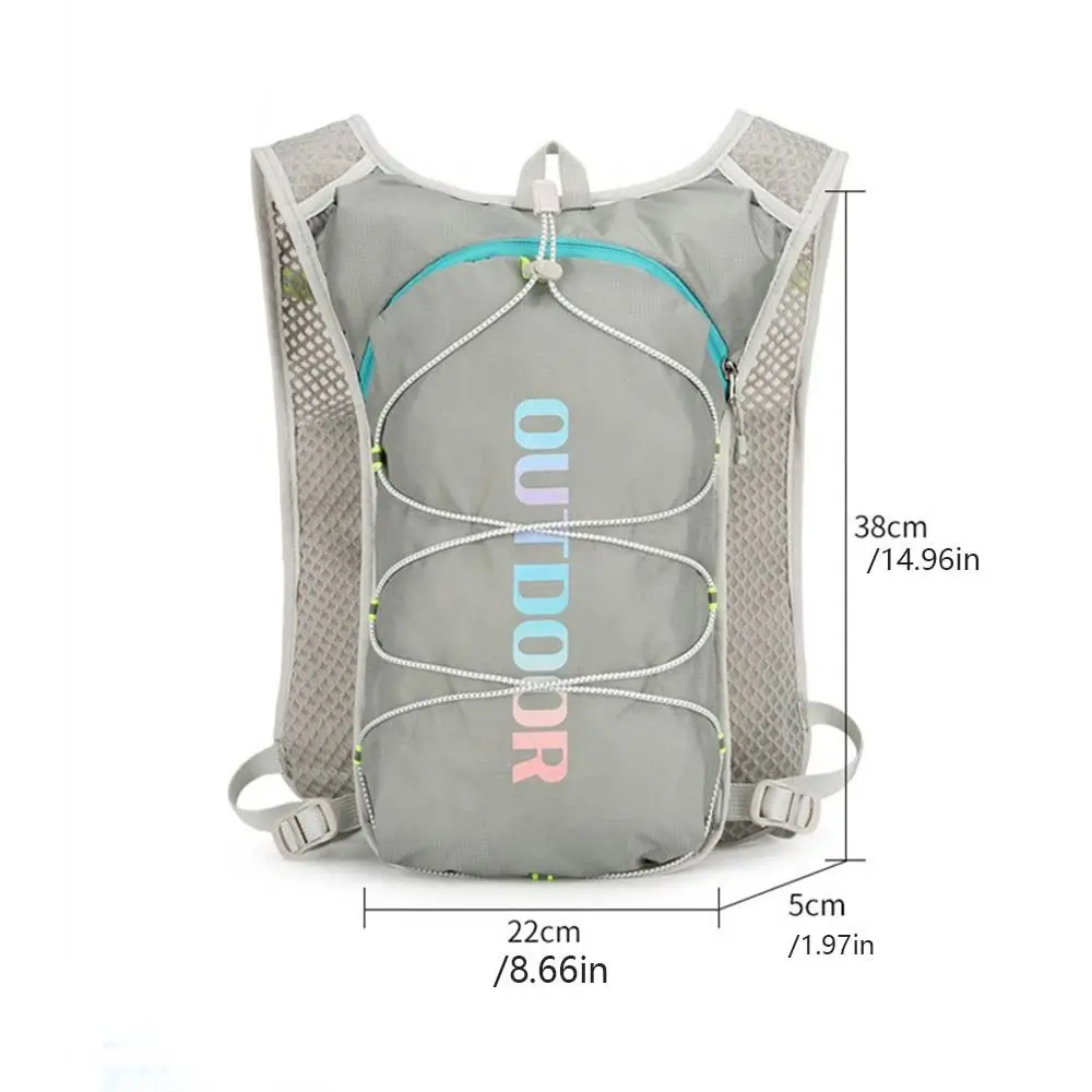 Breathable Hydration Pack Ultra-light Waterproof Running Hydration Vest Multiple Pockets Convenient Hydration Jogging Vest