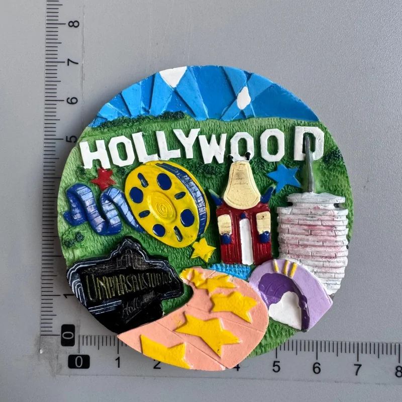 USA Las Vegas Los Angeles New York Touristen-Souvenirs Amerika Kühlschrankmagnete Kühlschrankaufkleber Wohndekoration – Detail 17