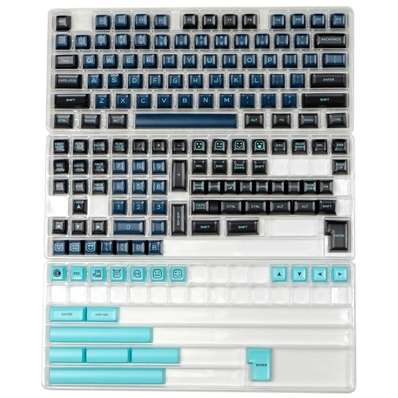 Double Shot Suntikan PBT Keycap 160Keys Keycap SAProfile untuk Keyboard