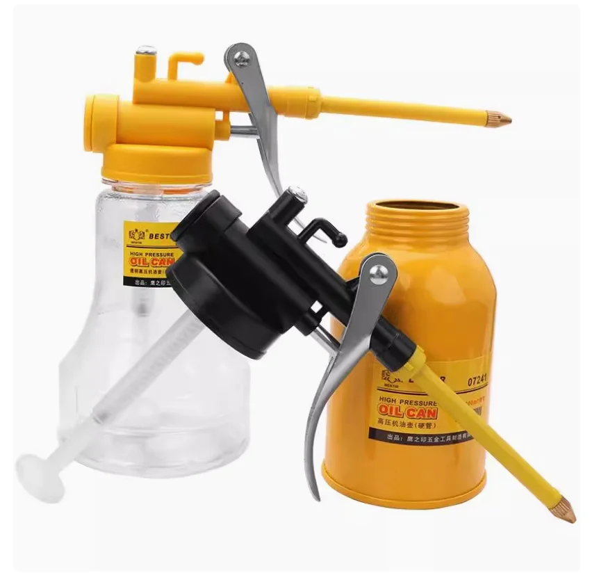 

BESTIR tool High pressure machine oil pot 180ml 300ml 350ml 500ml Lubricating oil, grease container industrial repair tool