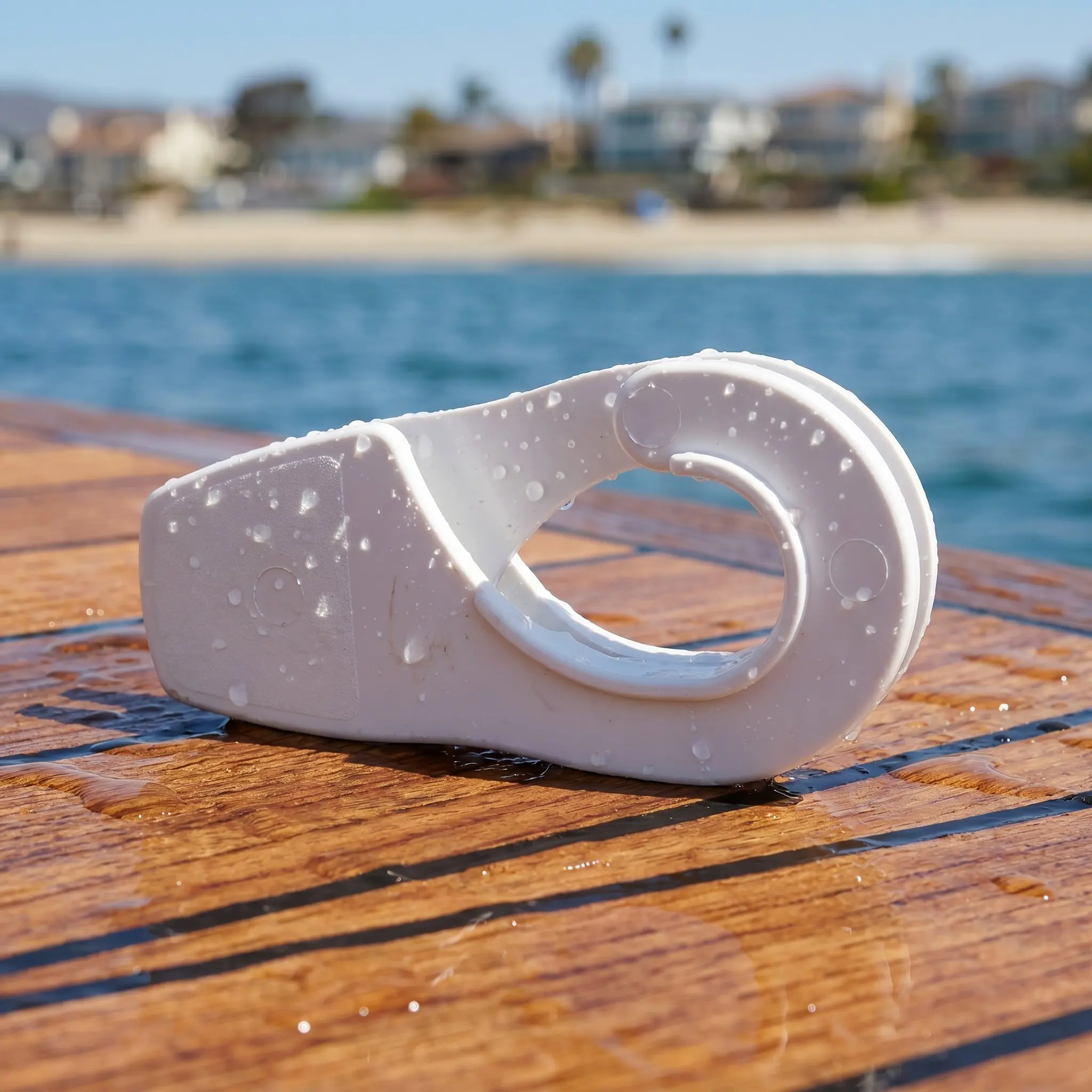 Boat Bumper Clips 25Mm Quick Connect Bumper Holder Clamp Adjustable Pontoon Rail Boat Accessories Docking Hangers