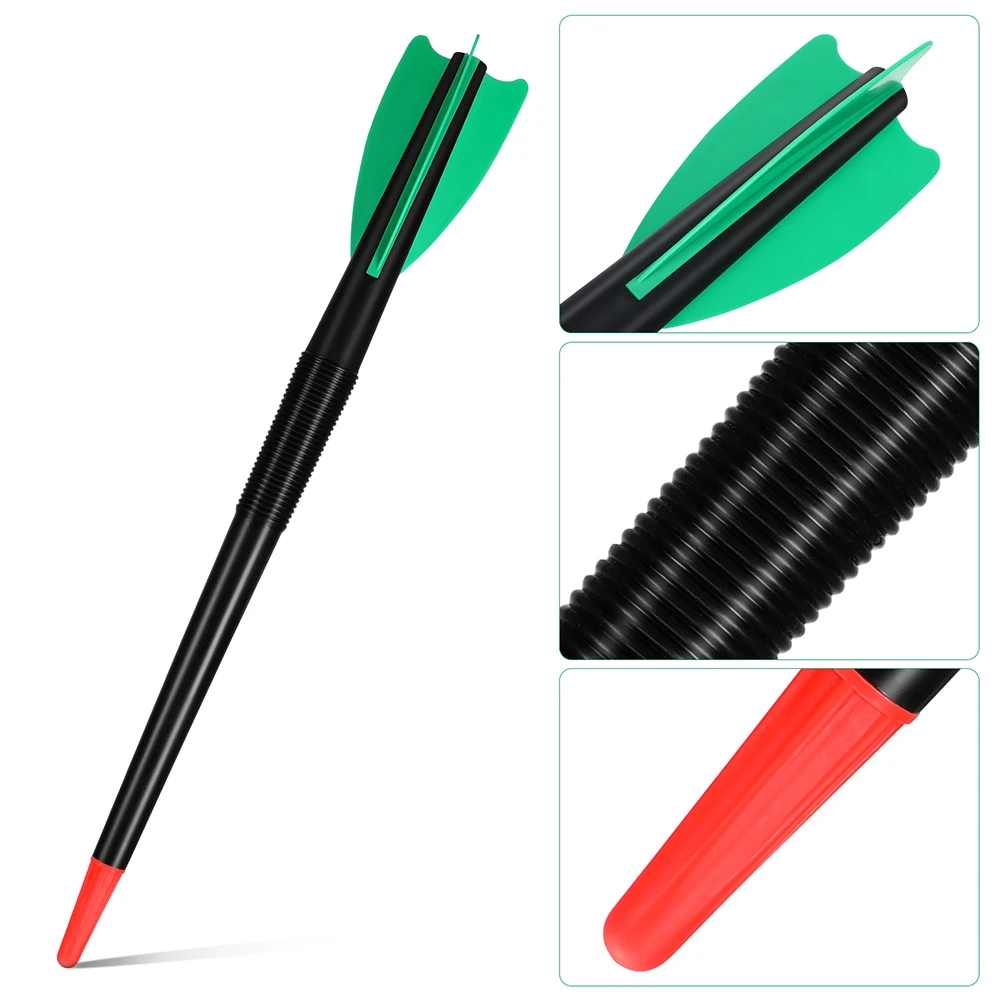 2 pz 250G Javelin di Plastica Per I Bambini Morbida Formazione Javelins Leggero Punta Sicura Doppio Colore Atletica Lancio Prop