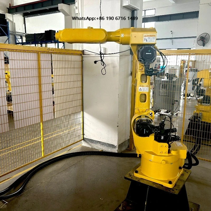 6 Axis Robot Arm 12kg 1410mm PLC Gearbox Motor High Speed 0.05mm Precision Welding Spraying Palletizing Handling Automation