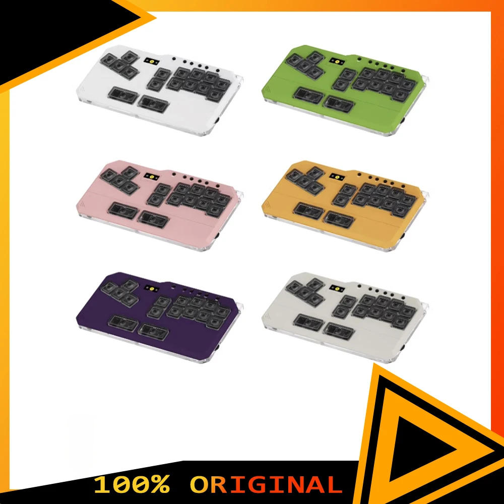 

DOIO KBHX-01HE PRO Mechanical Keyboard Magnetic Switch Hitbox MIXBOX Aluminum Gamer Keyboard Arcade Fighting For PS5 Switch PC