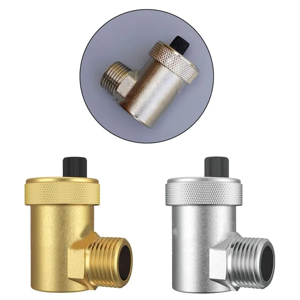 

Boiler Maintenance Silver Gold Automatic Bleed Valve Automatic Air Release Valve Air Release Valve For Water Heating