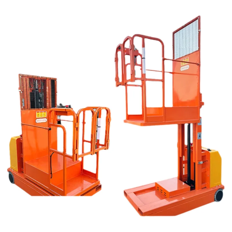 Fully Automatic Aerial Work Platform Semi-electric Material Handling Machine Mobile Lifting Platform