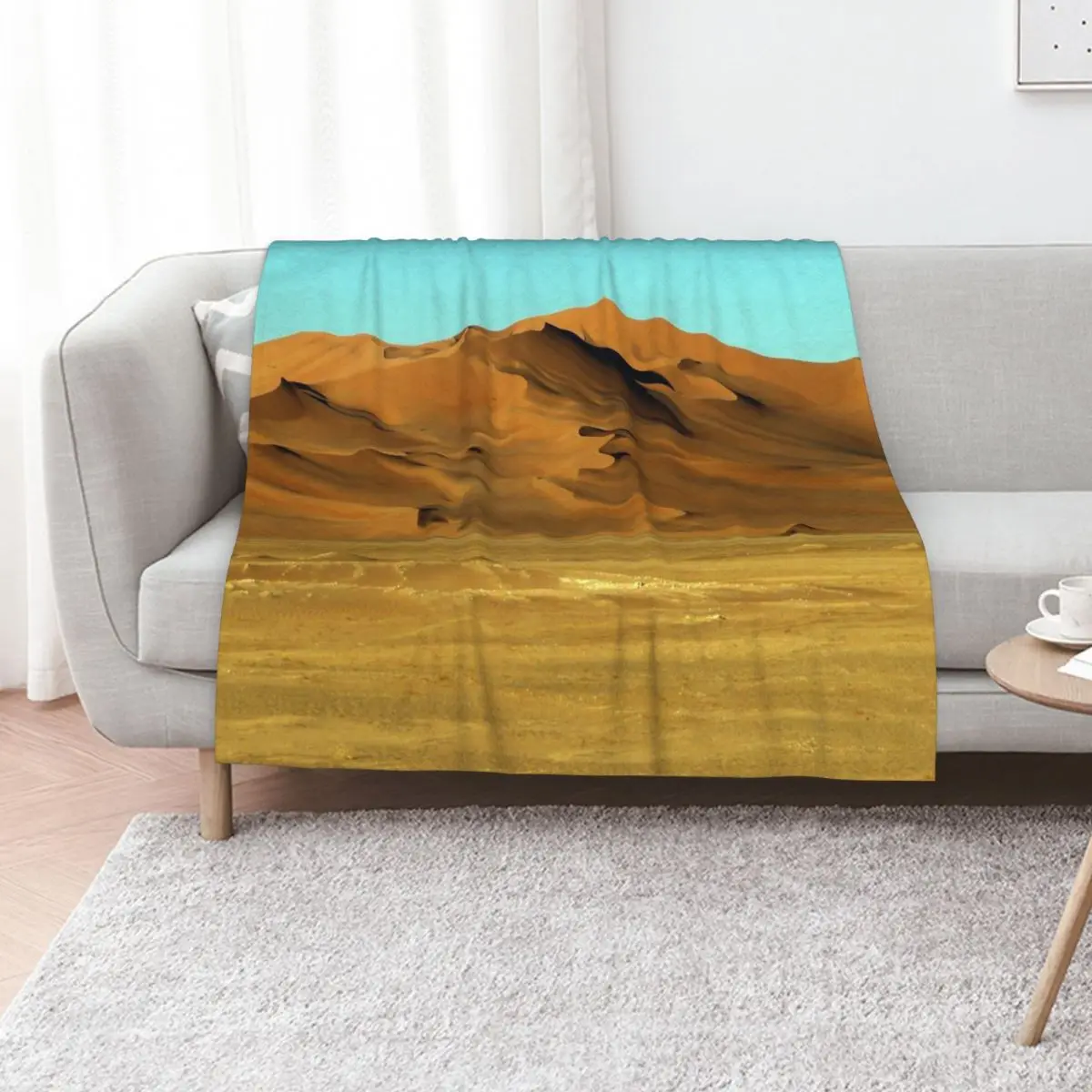 Sand Dunes Sahara Desert Landscape 22 Throw Blanket anime Cute Soft Plush Plaid Soft Camping Blankets For Bed Blankets