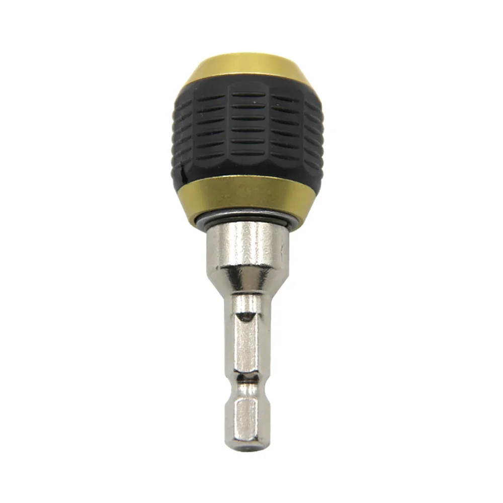 

60mm 1/4" Hex Handle Quick Coupling Drill Bit Depth Magnetic Screwdriver Bit Quick Change Adapter Converter ﻿