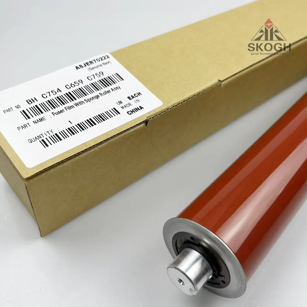 OEM Quality A8JER70222 Fuser Film With Sponge Roller Assy For Konica Minolta C754 C659 C759