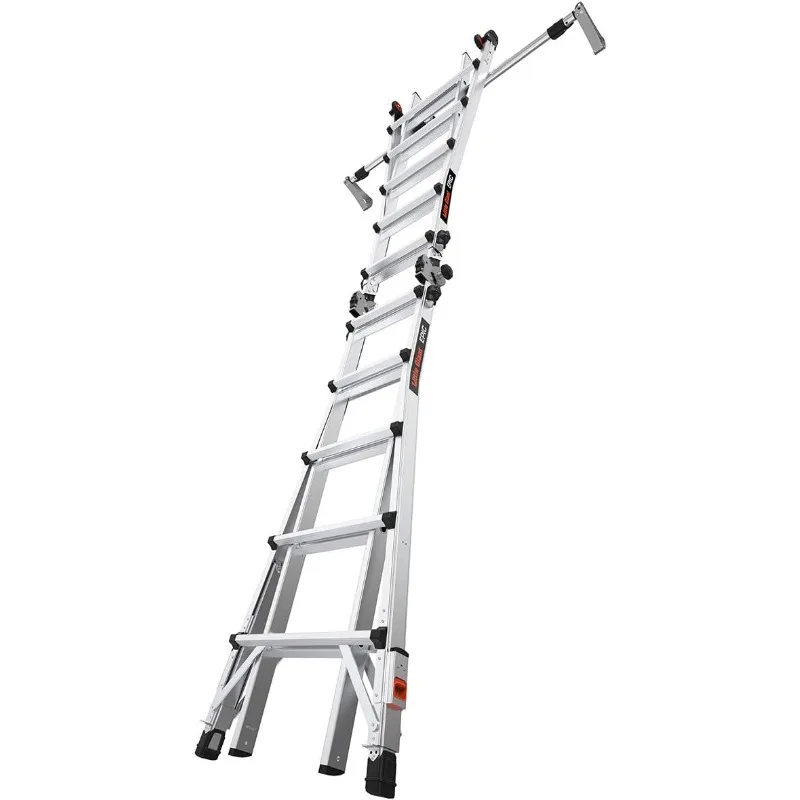 Little Giant Ladders, Epic, M22, 22 foot, Multi-Position Ladder, Aluminum, Type 1A, 300 lbs weight rating, (16822-818)