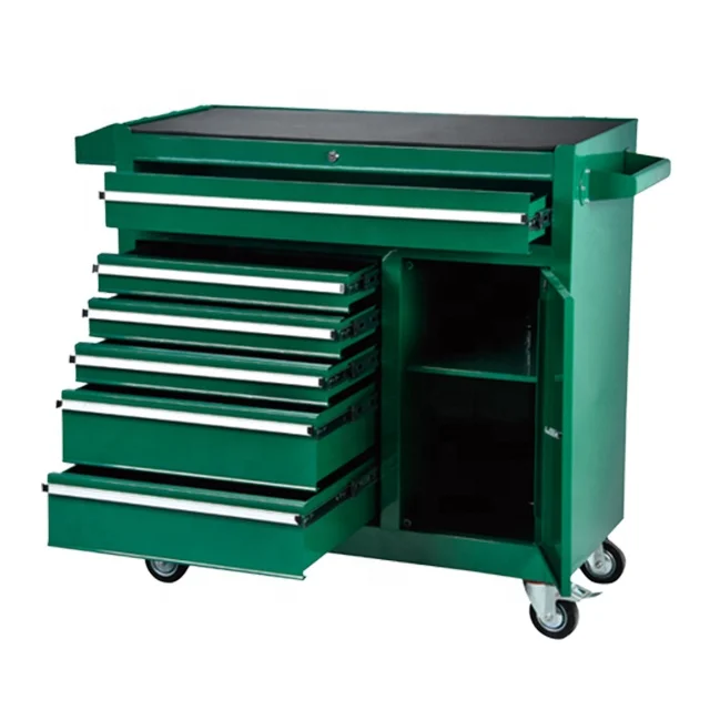 Professional drawer stackable rolling tool box cabinet