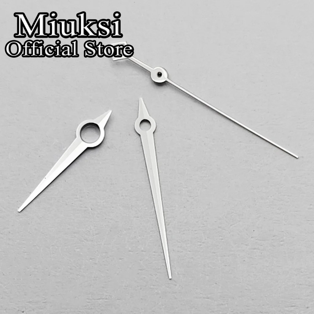 Miuksi VH31 silberne Uhrzeiger passen zum VH31 Uhrwerk, Uhrenzubehörteil. – Detail 3