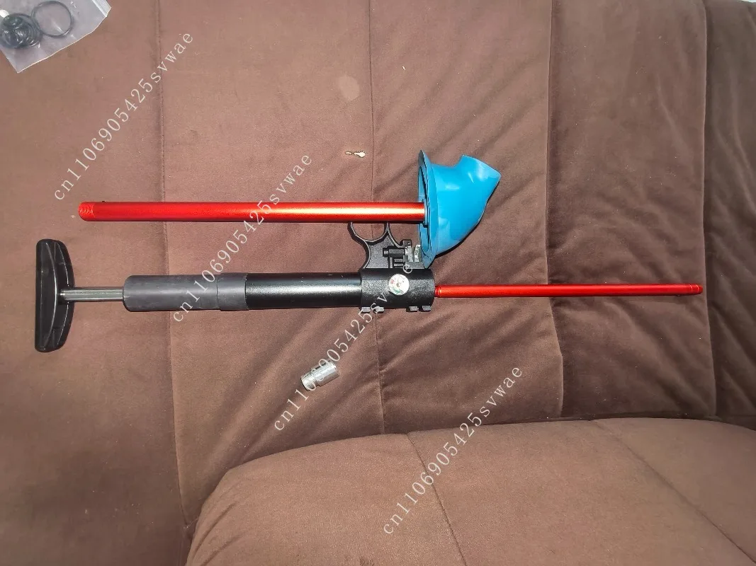 

Enhanced high-pressure toilet spray gun pipeline dredger metal aluminum alloy high-pressure exhaust valve