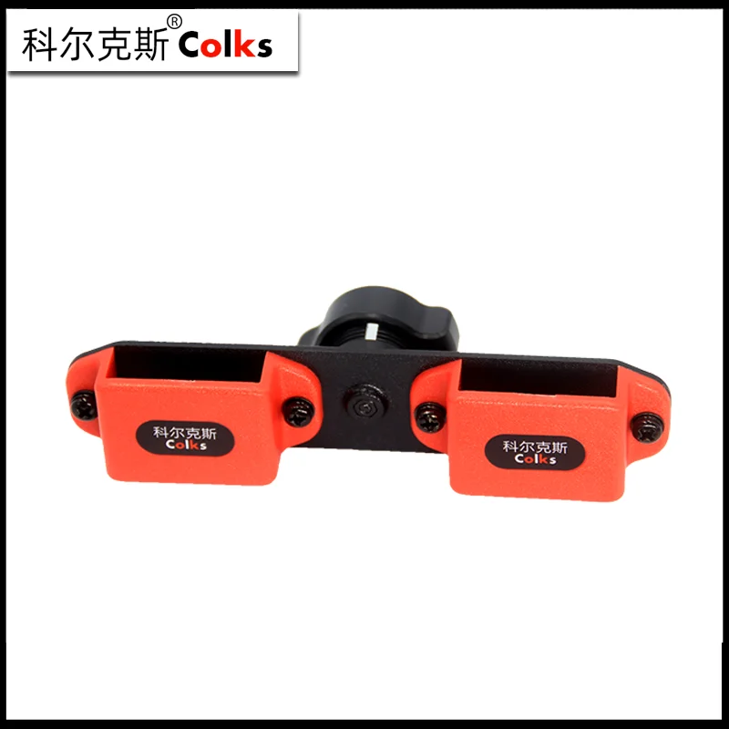 Colks Walkie Talkie Car Bracket Motorcycle Handlebar Clip Type Walkie Talkie Hand Microphone Two In One Back Clip Bracket