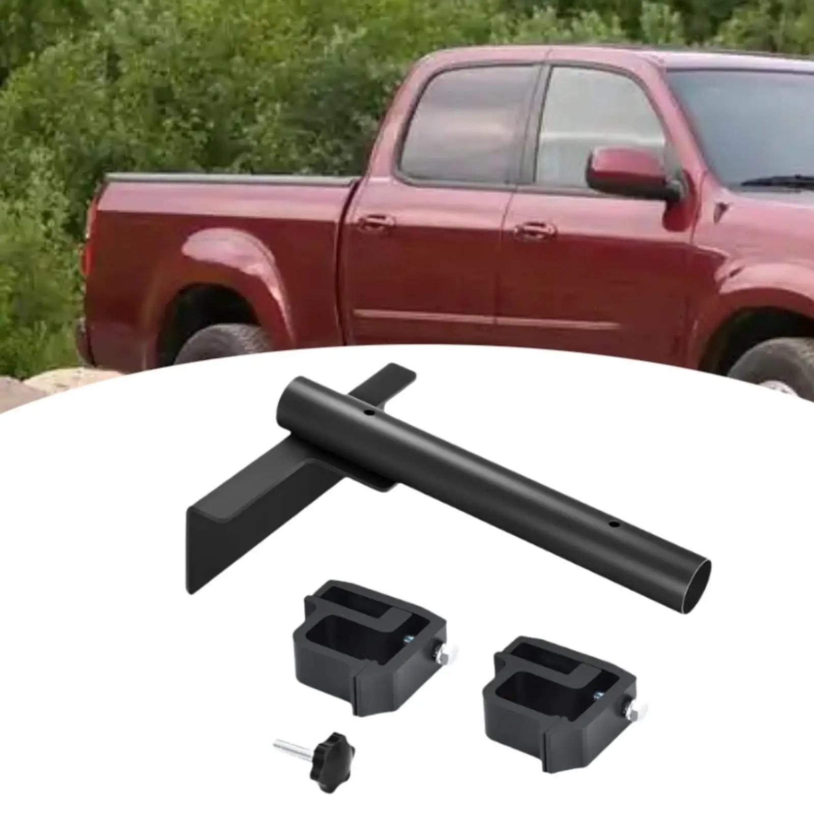 

Flagpole Mount No Drilling Accessories Convenient Iron Replacement Easy to Install Side Flag Pole Mount Kit for Truck Trip