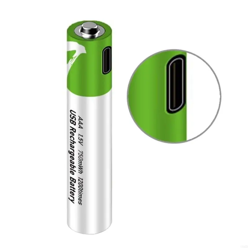 2025 ใหม่ 1.5V 750MWH แบตเตอรี่ AAA แบบชาร์จได้ USB AAA AAA Lithium แบตเตอรี่สำหรับแสงของเล่น