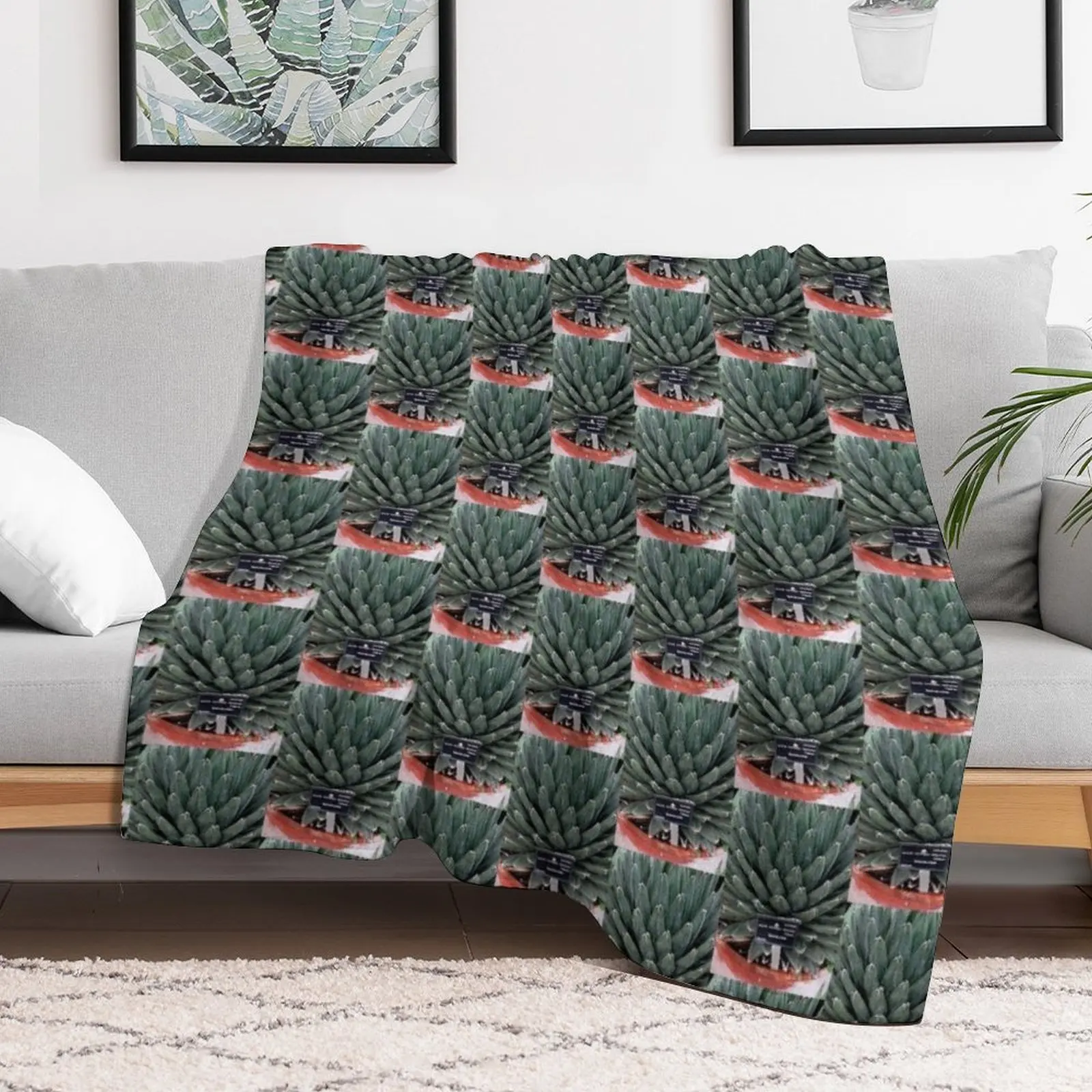 Agave Victoria Plant Photo Throw Blanket for babies Beautifuls Kid'S Single Blankets