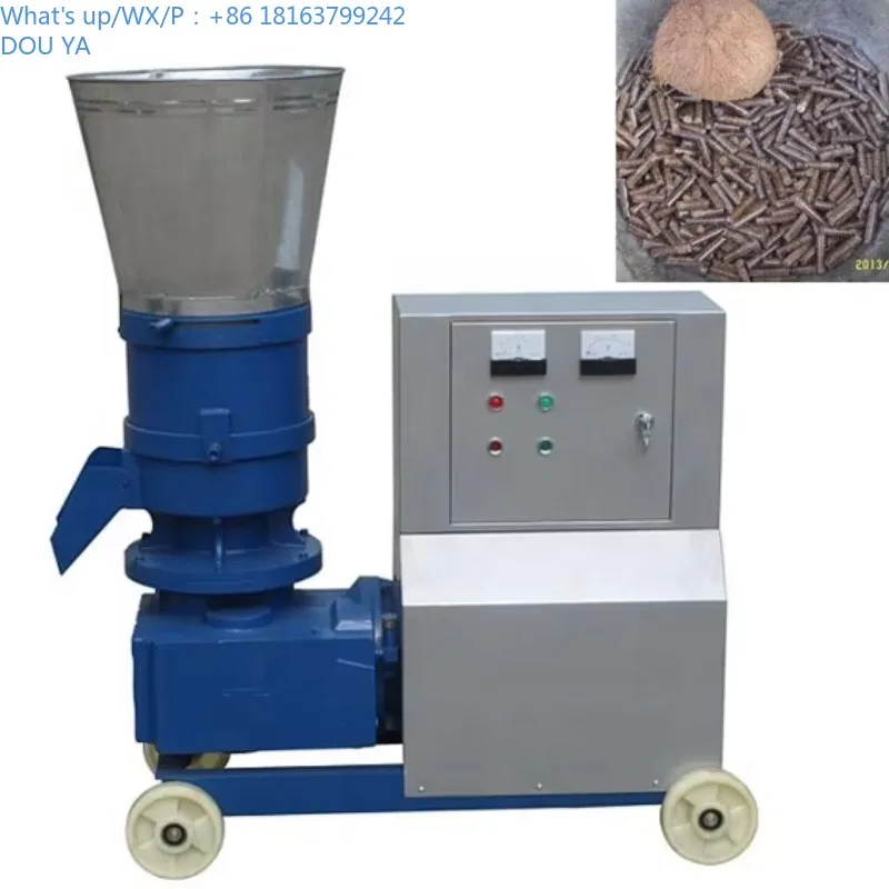 

New Energy Biomass Wood Pellet Machine Mill For Wood Sawdust Logs Straw Grass Pellets