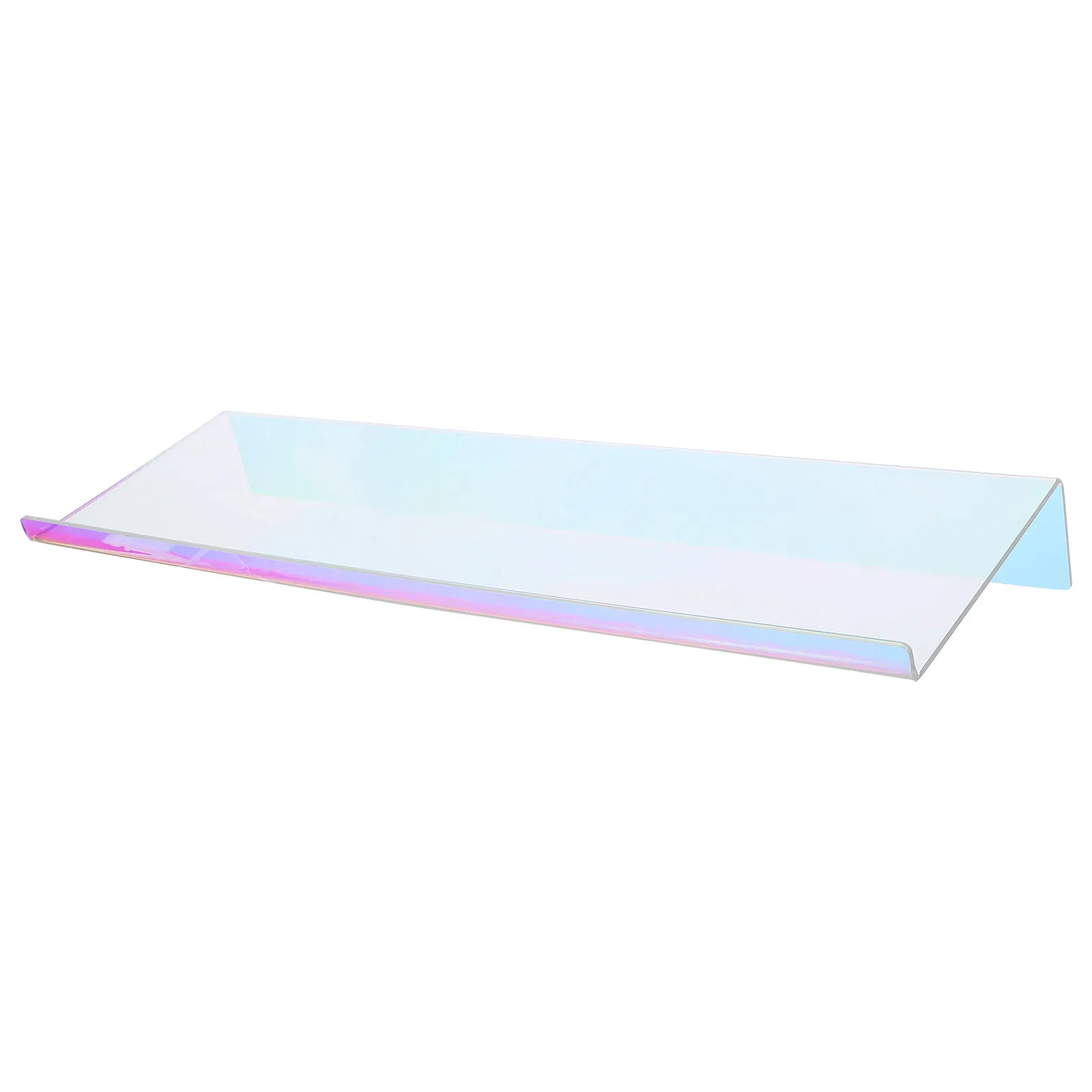 Transparent Acrylic Keyboard Riser Stand Tilted Ergonomic Design Reduces Wrist Fatigue Portable Mini Keyboard Lift for Desktop
