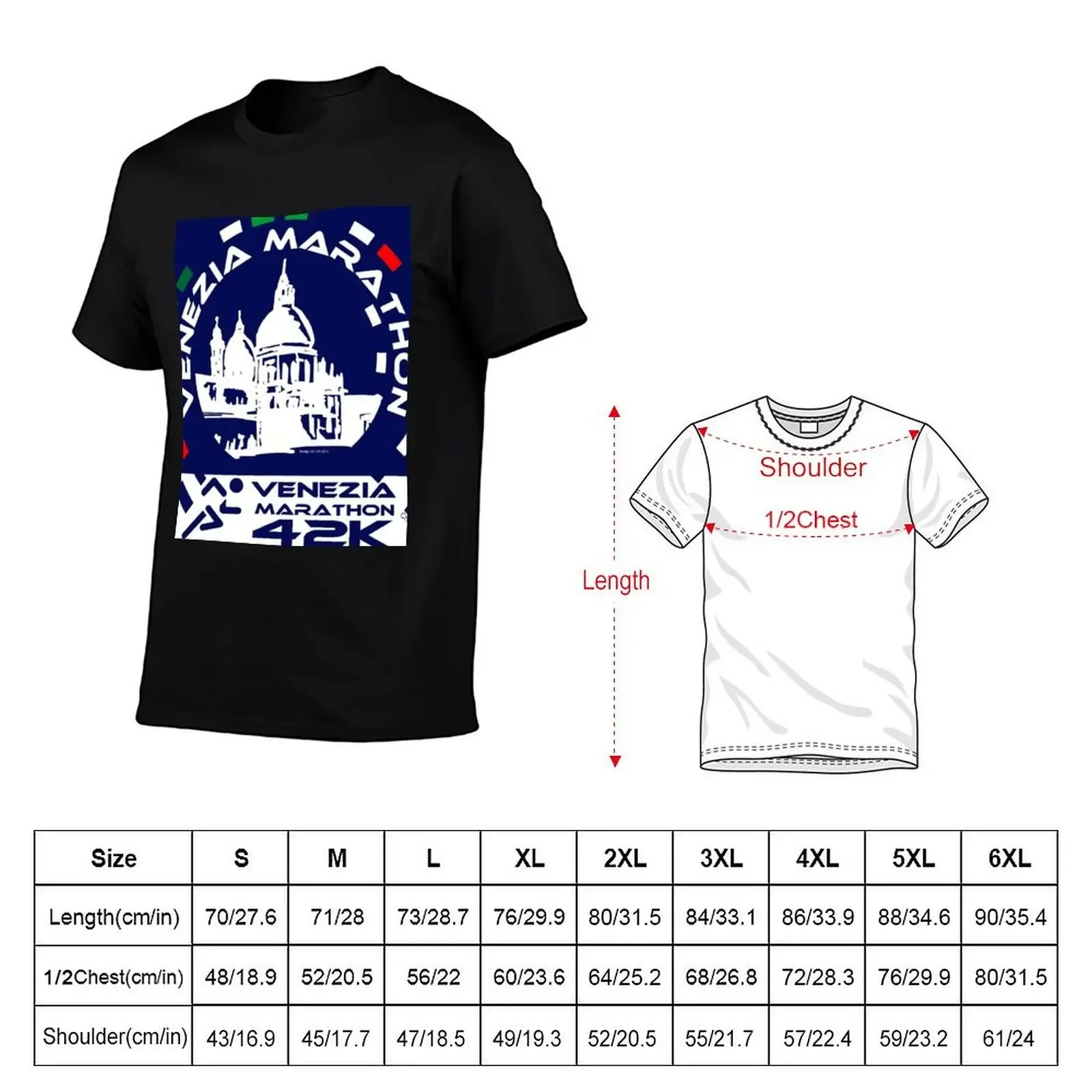 Venice marathon sport T-Shirt cheap stuff man clothes customs design your own mens graphic t-shirts big and tall