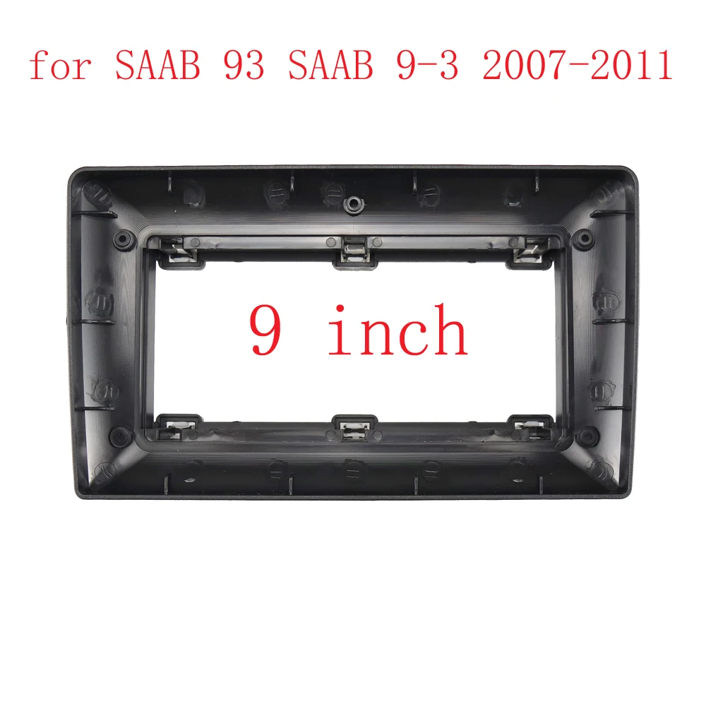 

HAOCHEN 9 Inch Car Frame Fascia Android Radio Dash Fitting Panel Kit For SAAB 93 9-3 2007-2010